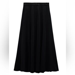Zara Limited Edition Black Maxi Skirt XL NWT! $119